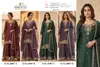 10087 A To D By Zorista Chinon Silk Pakistani Sharara Suits Suppliers In India
